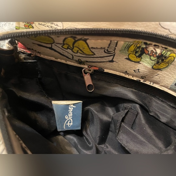 Disney Mickey And Minnie Mouse Lock and Key Satchel Vintage 1990’s - Picture 10 of 10